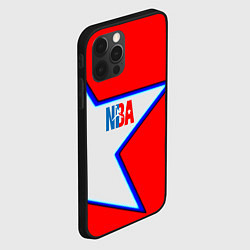 Чехол для iPhone 12 Pro NBA star, цвет: 3D-черный — фото 2