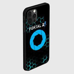 Чехол для iPhone 12 Pro Portal соты броня, цвет: 3D-черный — фото 2