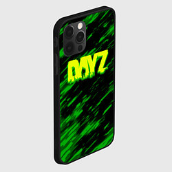 Чехол для iPhone 12 Pro Dayz кислотное лого краски, цвет: 3D-черный — фото 2