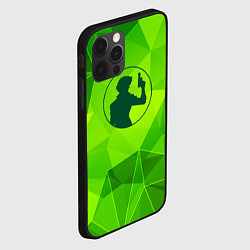 Чехол для iPhone 12 Pro Cowboy Bebop green poly, цвет: 3D-черный — фото 2