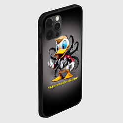 Чехол для iPhone 12 Pro Venom-Duck-Trump joke, цвет: 3D-черный — фото 2