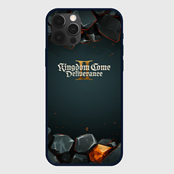 Чехол iPhone 12 Pro Kingdom Come Deliverance 2 каменная текстура