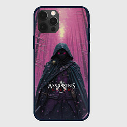 Чехол для iPhone 12 Pro Assassins Creed demon, цвет: 3D-черный