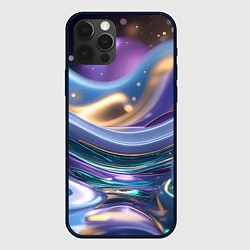 Чехол для iPhone 12 Pro Космическая краска, цвет: 3D-черный