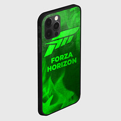 Чехол для iPhone 12 Pro Forza Horizon - green gradient, цвет: 3D-черный — фото 2