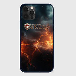 Чехол для iPhone 12 Pro Stronghold сrusader небесная мощь, цвет: 3D-черный