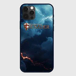 Чехол для iPhone 12 Pro Stronghold сrusader крестоносец бури, цвет: 3D-черный