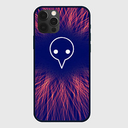 Чехол для iPhone 12 Pro Evangelion red energy, цвет: 3D-черный