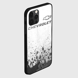 Чехол для iPhone 12 Pro Chevrolet - white gradient посередине, цвет: 3D-черный — фото 2