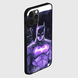 Чехол для iPhone 12 Pro Бэтмен рисованный стиль, цвет: 3D-черный — фото 2
