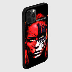 Чехол для iPhone 12 Pro Все дуреют с этой косметики, цвет: 3D-черный — фото 2