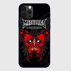 Чехол для iPhone 12 Pro Metallica - life in Belgrade, цвет: 3D-черный