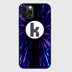 Чехол для iPhone 12 Pro The Killers neon energy, цвет: 3D-черный