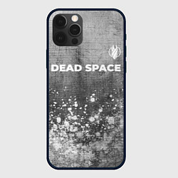 Чехол для iPhone 12 Pro Dead Space - grey gradient посередине, цвет: 3D-черный
