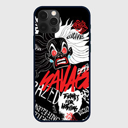 Чехол для iPhone 12 Pro Круэлла - big pictures, цвет: 3D-черный