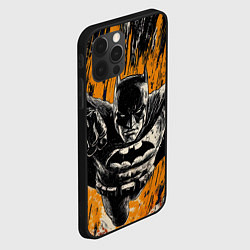 Чехол для iPhone 12 Pro Бэтмен супергерой, цвет: 3D-черный — фото 2