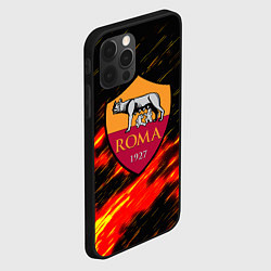 Чехол для iPhone 12 Pro Romo огненные штрихи, цвет: 3D-черный — фото 2