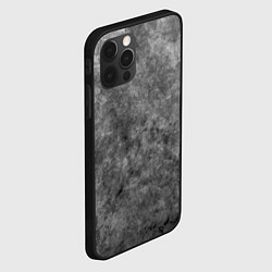 Чехол для iPhone 12 Pro Абстракция - the usual grayness of the day, цвет: 3D-черный — фото 2