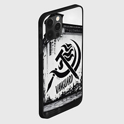 Чехол для iPhone 12 Pro Серп и молот - авангард, цвет: 3D-черный — фото 2