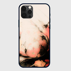 Чехол для iPhone 12 Pro Розовый взрыв абстракция, цвет: 3D-черный