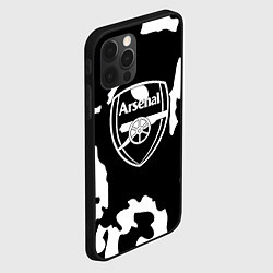 Чехол для iPhone 12 Pro Арсенал камуфляжные краски, цвет: 3D-черный — фото 2