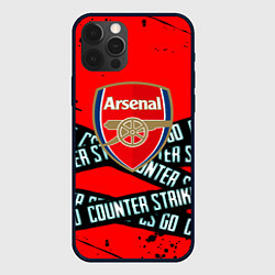 Чехол для iPhone 12 Pro Arsenal x counter strike game, цвет: 3D-черный