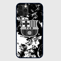 Чехол для iPhone 12 Pro Juventus белый дым, цвет: 3D-черный
