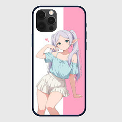 Чехол для iPhone 12 Pro Frieren the sorceress, цвет: 3D-черный