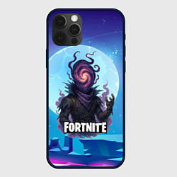 Чехол для iPhone 12 Pro Рейвен Fortnite, цвет: 3D-черный
