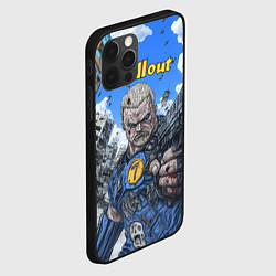 Чехол для iPhone 12 Pro Fallout брутальный седьмой, цвет: 3D-черный — фото 2