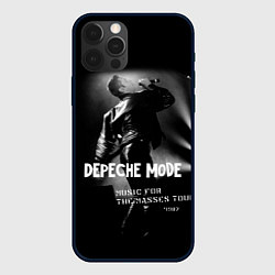 Чехол для iPhone 12 Pro Depeche Mode - Music for the Masses tour, цвет: 3D-черный