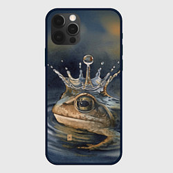 Чехол iPhone 12 Pro Акварельная Царевна-лягушка и капля