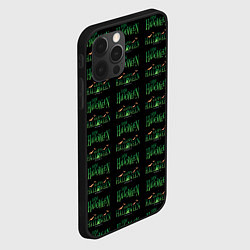 Чехол для iPhone 12 Pro Halloween pattern, цвет: 3D-черный — фото 2
