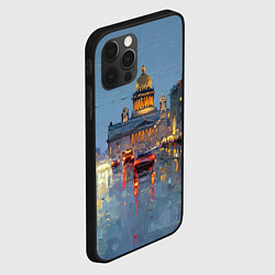 Чехол для iPhone 12 Pro Зимний Питер, цвет: 3D-черный — фото 2