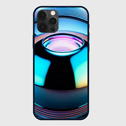 Чехол для iPhone 12 Pro Галактический шар, цвет: 3D-черный