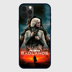 Чехол iPhone 12 Pro Главные герои Хищник планета смерти