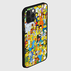 Чехол для iPhone 12 Pro Simpsons Stories, цвет: 3D-черный — фото 2