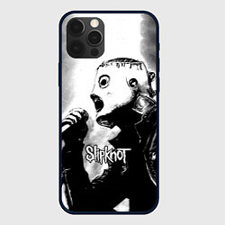 Чехол для iPhone 12 Pro Slipknot, цвет: 3D-черный