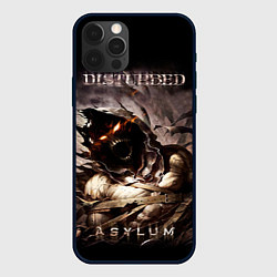 Чехол для iPhone 12 Pro Disturbed, цвет: 3D-черный