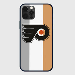 Чехол для iPhone 12 Pro Philadelphia Flyers, цвет: 3D-черный