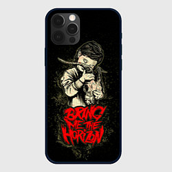 Чехол для iPhone 12 Pro Bring Me The Horizon, цвет: 3D-черный