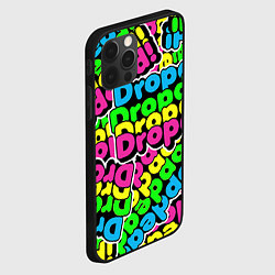 Чехол для iPhone 12 Pro Drop Dead: Acid Pattern, цвет: 3D-черный — фото 2