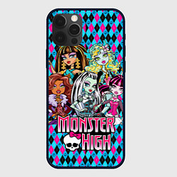 Чехол для iPhone 12 Pro Monster High, цвет: 3D-черный