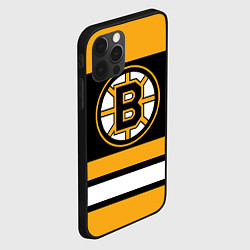 Чехол для iPhone 12 Pro Boston Bruins, цвет: 3D-черный — фото 2
