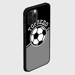 Чехол для iPhone 12 Pro ФК Торпедо, цвет: 3D-черный — фото 2