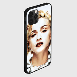 Чехол для iPhone 12 Pro Мадонна, цвет: 3D-черный — фото 2