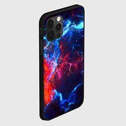 Чехол для iPhone 12 Pro Космос, цвет: 3D-черный — фото 2