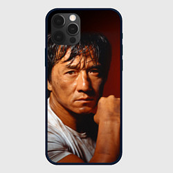 Чехол для iPhone 12 Pro Джеки Чан, цвет: 3D-черный