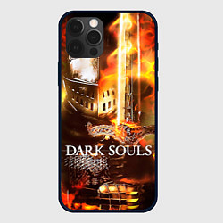 Чехол для iPhone 12 Pro Dark Souls War, цвет: 3D-черный