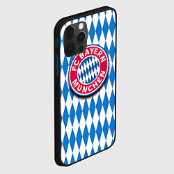 Чехол для iPhone 12 Pro FC Bayern Munchen, цвет: 3D-черный — фото 2
